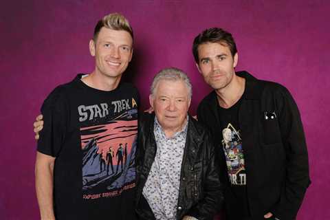 Nick Carter Celebrates ‘Star Trek’ Icons in Vegas