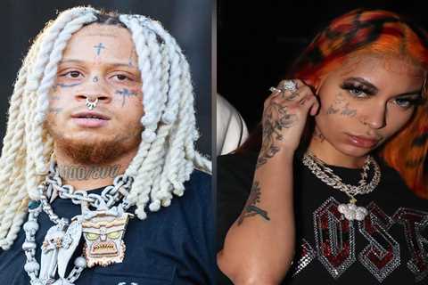 Trippie Redd and Ayleks Reunite in NYC