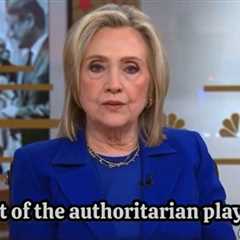 WICKED: Democrats Send Out Soulless Hillary to Gaslight Americans that Democrats Are Actually the..
