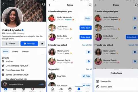 Pokes Are Making a Comeback on Facebook