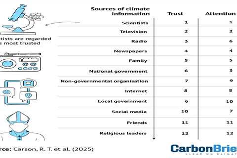 Scientists are ‘most trusted’ source of climate information in global-south survey