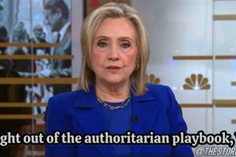 WICKED: Democrats Send Out Soulless Hillary to Gaslight Americans that Democrats Are Actually the..