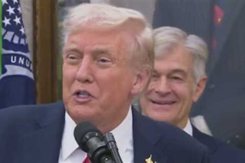 President Trump Responds to TGP’s Conradson’s Question – SLAMS Biden for Stealing Credit for..