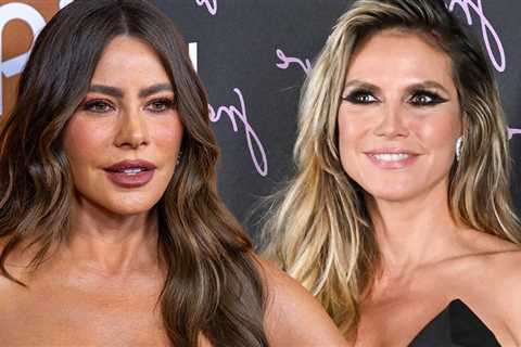 Sofia Vergara and Heidi Klum Bring the Heat at Paris Fashion Week