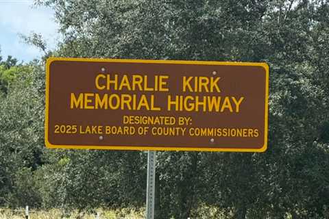 Nation’s First ‘Charlie Kirk Memorial Highway’ Officially Dedicated