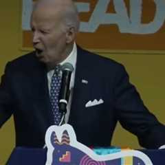 Biden Attacks Trump, Begins Shouting Out of Nowhere During Speech to Nebraska Democrats (VIDEO)