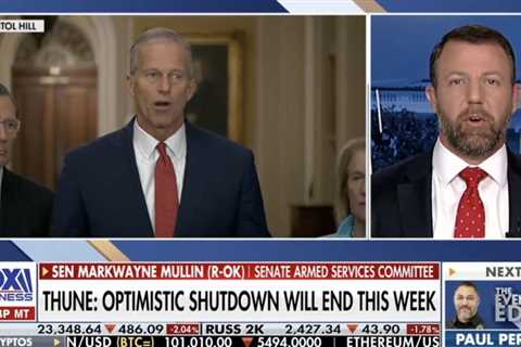 Sen. Markwayne Mullin Reveals Schumer Held Secret BACKROOM MEETING — Orders Democrat Senators to..
