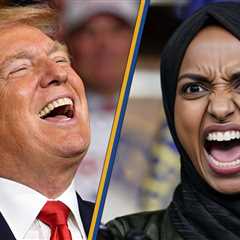 Ilhan Omar CRASHES OUT During Trump’s State of The Union Address | Drew Hernandez