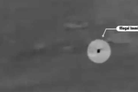 Texas DPS Use Drone to Detect and Capture Three Illegal Aliens Crossing Rio Grande, Includes..