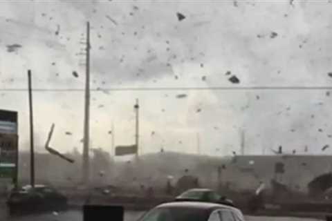 Insane Footage Shows Tornado Ripping Through Southwest Michigan (VIDEO)