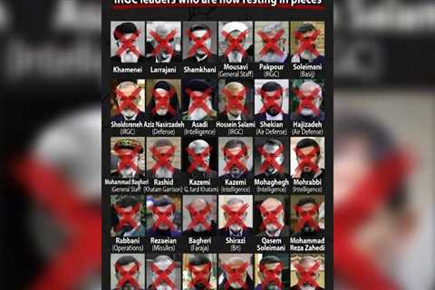 Final Top Iranian Leaders Are Wiped Out As Trump Boasts “US-Israeli Strategy Against Iran Is..