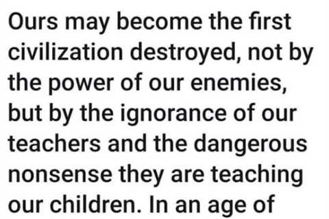 Modern-Day Conservatives Hate Education