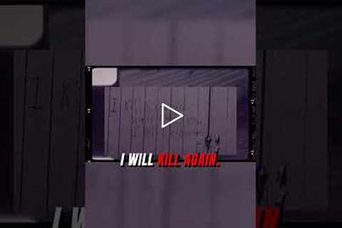 I will kill again: killer's chilling message #shorts